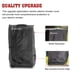 thumbnail image 3 of Funda para fumar Esinkin, 76 cm, impermeable y resistente a los rayos UV, color negro, 3 of 7