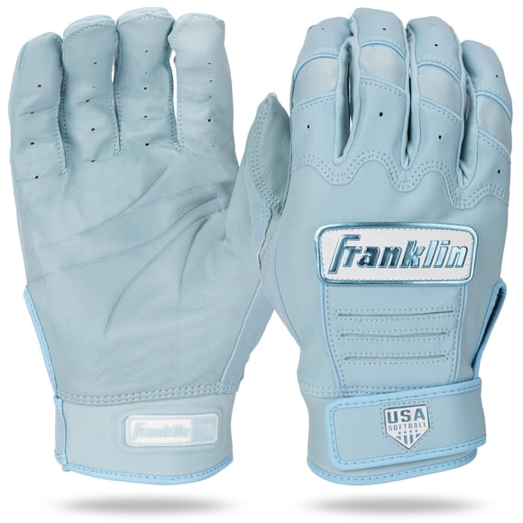 Guantes de bateo para softball Franklin Sports CFX Pro para mujer, color azul