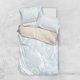 thumbnail image 1 of Juego de cama Polinesia Dúo Tiburones Tropical Off White LT7, 1 of 3