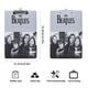 thumbnail image 2 of Los Beatles Portapapeles de acrílico A4, tamaño carta estándar, carpeta con clip 31.8x 21.5CM para estudiantes, profesores y oficina, 2 of 6