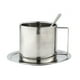 thumbnail image 2 of Juego De Platos Y Cucharas Para Taza De Café, Taza De Metal De Acero Inoxidable, Para Oficina, Camping, 280ML, 2 of 3