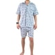 thumbnail image 3 of Pijama Hombre Verano Short Y Polera Con Botones 483, 3 of 4