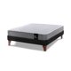 thumbnail image 3 of Cama Zen Best Full Tela Velvet Negro, 3 of 5
