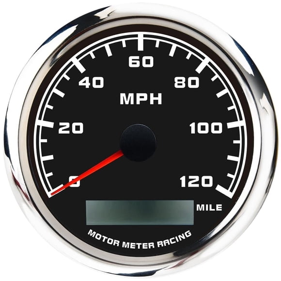 Velocímetro GPS MOTOR METER RACING de 85 mm 12/24 V