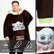 thumbnail image 5 of Manta Con Capucha Baby Yoda De Forro Polar Manta Ponible, 5 of 6