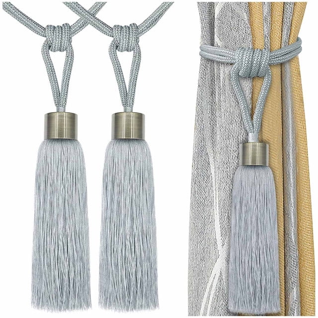 Wyj Hogar - Pack De 02 Sujetadores - Abrazaderas Magneticas Para Cortinas Md05