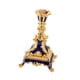 thumbnail image 2 of Candelabro Aleación Dorado y Azul, 2 of 3