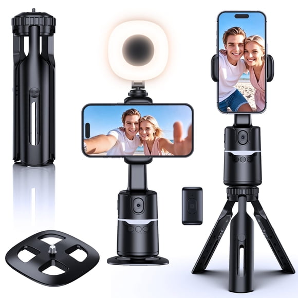 Kit De Vlogs Con Trípode De Seguimiento Facial Automático Para Iphone