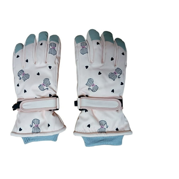 Guantes Para Nieve Térmicos Para La Nieve, Invierno, Talla M Damasco