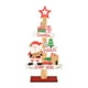 thumbnail image 2 of Decoración De Mesa Navideña Habitación Casa De Campo Vacaciones Árbol De Navidad De Madera Decoración Papá Noel, 2 of 3