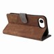 thumbnail image 3 of Funda Billetera para iPhone 16E con Soporte - Cartera de Cuero con Ranuras Marrón, 3 of 5
