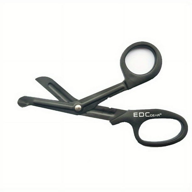 1pc Tactical Military EDC Medical Scissors EMT Trauma Shears First Aid & Paramedic Bandage Emergency Multi Functional Shears