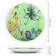 thumbnail image 2 of Lloyd de las moscas Plato decorativo de porcelana fina (bone china), plato decorativo de cerámica para hogar, oficina, soporte de pared, platos decorativos para dormitorio - 6 pulgadas (15 cm), 2 of 6