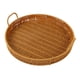 thumbnail image 3 of Canasto Para Servir Alimentos De Mesa Tejida A Mano, Bandeja De Cocina Resistente De Ratán De Imitación, 35cm, 3 of 3