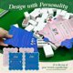 thumbnail image 3 of Barajadores de fichas de Mahjong ZWFCGMMBC, reglas de Mahjong, set de 4 piezas, 3 of 6
