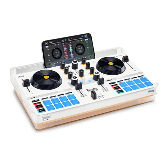 Controladora DJ Hercules Mix Ultra Bluetooth Portátil para Smartphone iOS Android