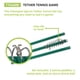 thumbnail image 5 of Set de Tenis con Cuerda Champion Sports 60 cm, 5 of 9