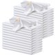 thumbnail image 1 of 24 Piezas De Seda Blanca De Satén Servilletas 17 X 17 Pulgadas Cuadrado Liso De Boda Servilletas De Cena De Satén Paño Servilletas De Mesa Servilletas Para Banquete Fiesta Decoración Del Re, 1 of 3