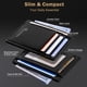 thumbnail image 3 of Cartera Travelambo Slim de piel con bloqueo RFID de 8 cm x 10 cm, 3 of 9