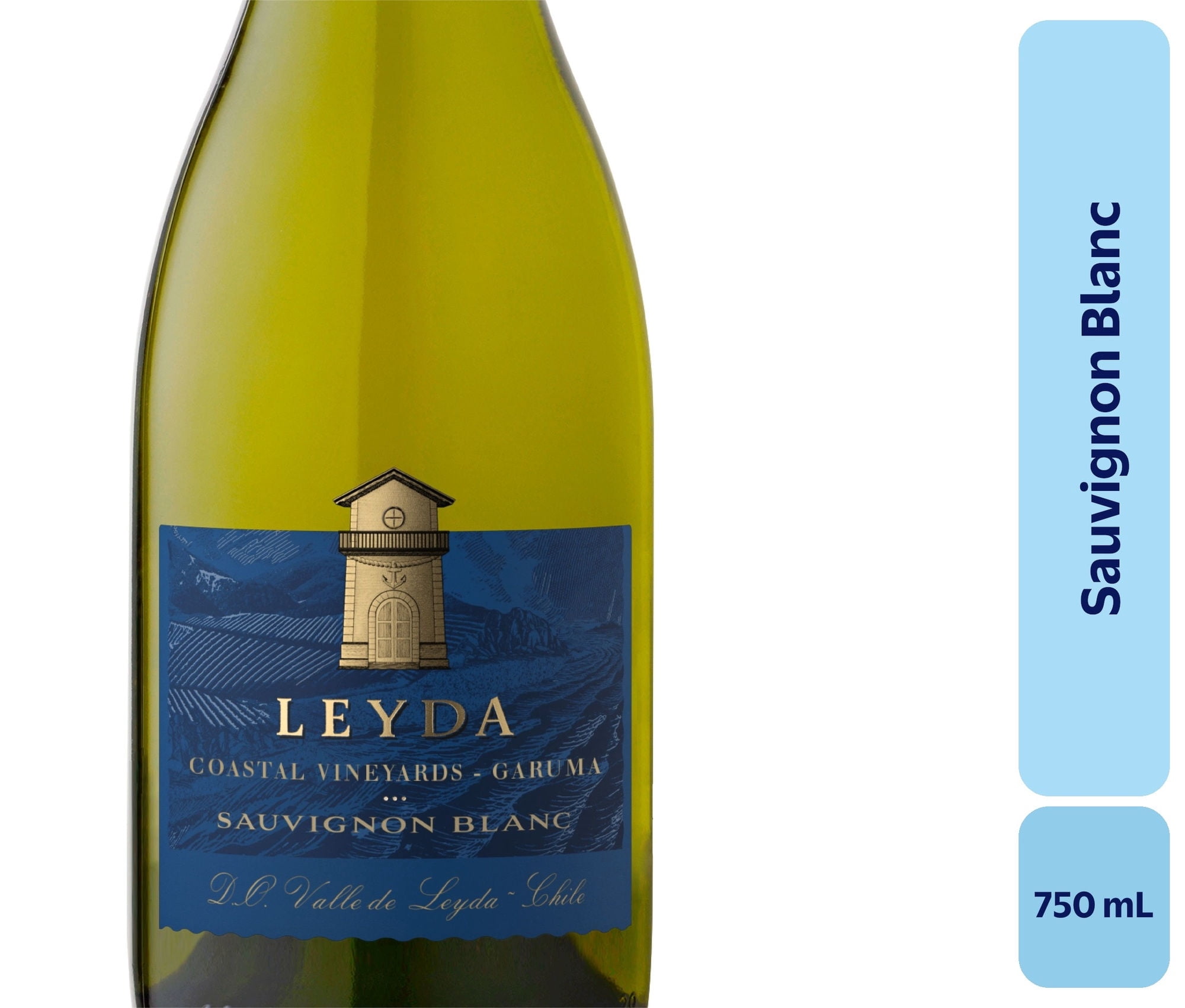Vino Sauvignon Blanc Botella 750 mL Leyda