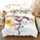 thumbnail image 1 of Hana Yomeguri Bedding Set Bed Set Adult Kid Bedroom Duvet cover Sets Kawaii Bed Sheet Set Bed Sheets, 1 of 5