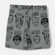 thumbnail image 2 of Short Niño Full Print Avengers Gris Marvel, 2 of 3
