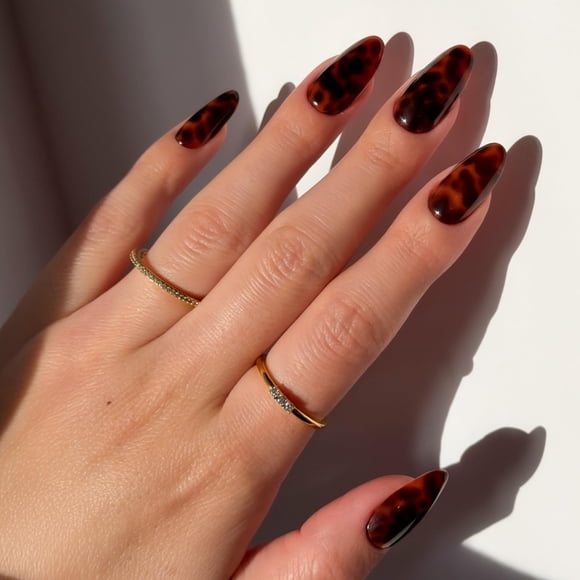Uñas Postizas Glamnetic Ovaladas Medianas - Kit de 30 Piezas