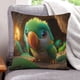 thumbnail image 1 of Loro Fundas de almohada de terciopelo con tema, regalos de funda de almohada, decoración para el hogar, cojín de lanzar, regalo de cumpleaños para fans y parejas.30*30cm., 1 of 6