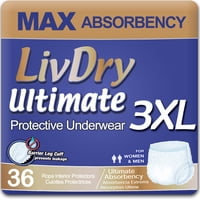 Ropa Interior Para Incontinencia Para Adultos Livdry Ultimate High Absorbency