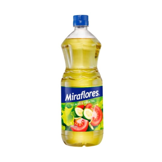 Aceite Vegetal Botella 900 ml Miraflores