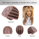 thumbnail image 3 of Peluca Rubia Mujer Pelo En Capas Protesis Capilar Realista, 3 of 5