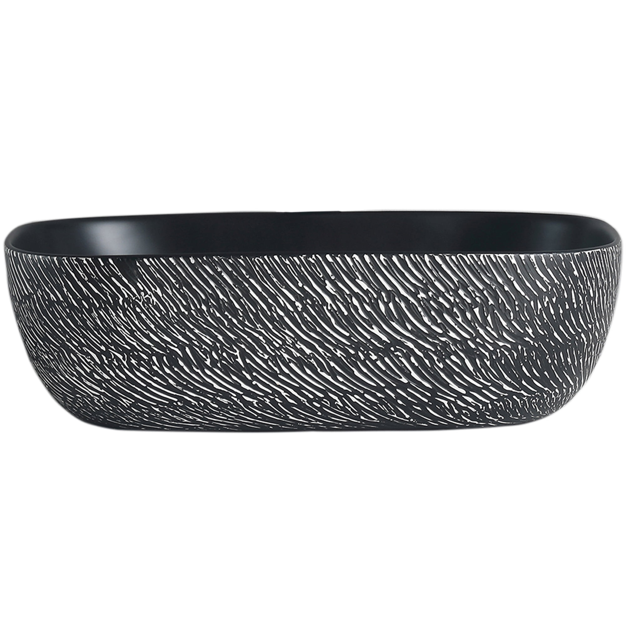 Domsa - Lavamanos Sobreponer Arena Plateado 45,5x32x13,5 Cm