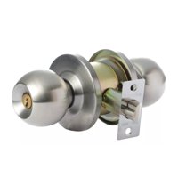 Importclick - Chapa Cerradura Puerta Llave Plateada