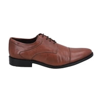 Zapato Formal Hombre Cuero Marron Perlatto