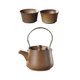 thumbnail image 1 of Tetera De Cerámica Tradicional Con Tapa, Tetera Para Restaurante, Cocina, Exterior, Marrón, 1 of 3