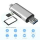 thumbnail image 2 of Adaptador Lector Tarjeta Sd Micro Sd A Usb Tipo C Micro Usb, 2 of 4