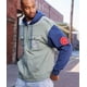 thumbnail image 2 of Sudadera con capucha para hombre Ripple Junction XL verde oliva estilo Kakashi (anime), 2 of 8