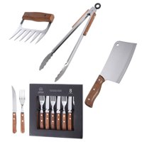 Set Parrilla 11 Piezas Acero Inoxidable Arthome Par58