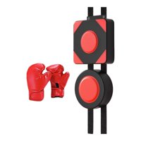 Magideal - Almohadilla De Boxeo Profesional Almohadilla De Entrenamiento De Pared Almohadilla De Puño Para Niños Hecha De Cuero Pu Adecuada Para Entrenamiento En Guantes Incluidos