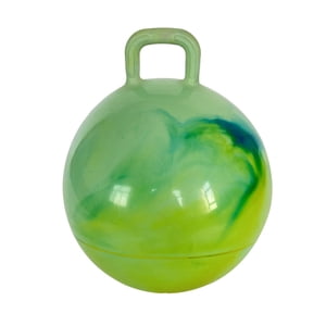 Magideal - Pelota Hinchable, Pelota Saltarina Inflable, Con Mango, 55Cm De Diámetro, Juego Hinchable Para Guardería, Pelota Saltarina Deportiva, Juguete Para Niñ Verde