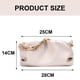 thumbnail image 2 of Bolso de cadena para mujer, cartera tipo sobre con forma de nube, bolso de hombro plisado, bolso de cadena, 2 of 5