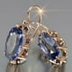 thumbnail image 1 of Gorgeous 18K Gold Plated Oval Faux Gemstone Earrings - Perfect Bridal Wedding Gift for Women, 1 of 5