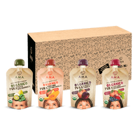 Ama Time - Pack 32 Unid - Mix Puré Frutas Y Vegetales