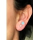 thumbnail image 4 of Aros punto de luz chicos bebe titanio ASTM F136 G23 Plateados, 4 of 5