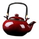 thumbnail image 3 of Tetera De Cerámica Dispensador De Té Tradicional Tetera Para Picnic Senderismo Al Aire Libre Rojo, 3 of 5
