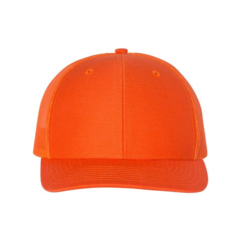 Gorra Trucker Snapback Ajustable R Richardson Naranja