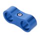 thumbnail image 5 of Separador De Manguera De Combustible De Combustible De 2 Orificios De Coche Abrazadera De Aceite De Combustible Línea De Combustible Adaptador AN6 AZUL, 5 of 5