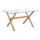 thumbnail image 1 of Mesa de Comedor Moderna Cubierta Vidrio 150x90 CM, 1 of 4