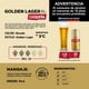 thumbnail image 5 of Cerveza Golden Lager 4.6° Botella Pack, 6 Un 330 ml c/u, 5 of 6
