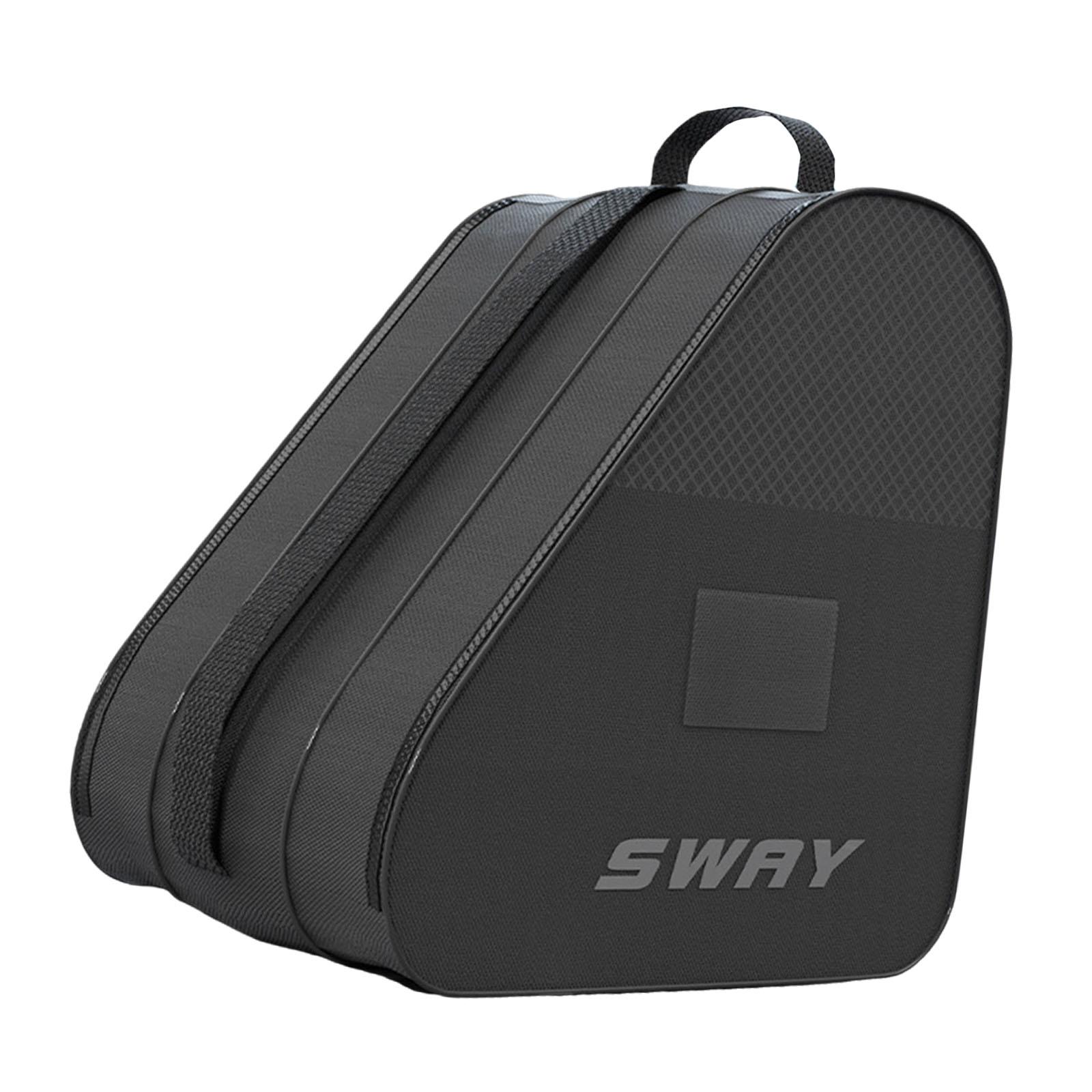 Ioensy - Zapatos De Patinaje Para Patinaje Enrollador De Patinaje De Transporte De Transporte Resistente Resistente Tres Bolsillos Negros